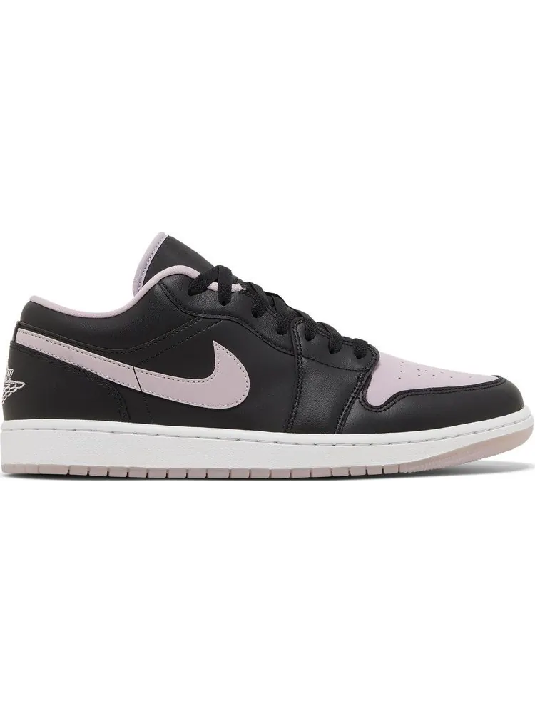 Кроссовки Air Jordan 1 Low SE Black Iced Lilac — изображение 1 из 8, черный