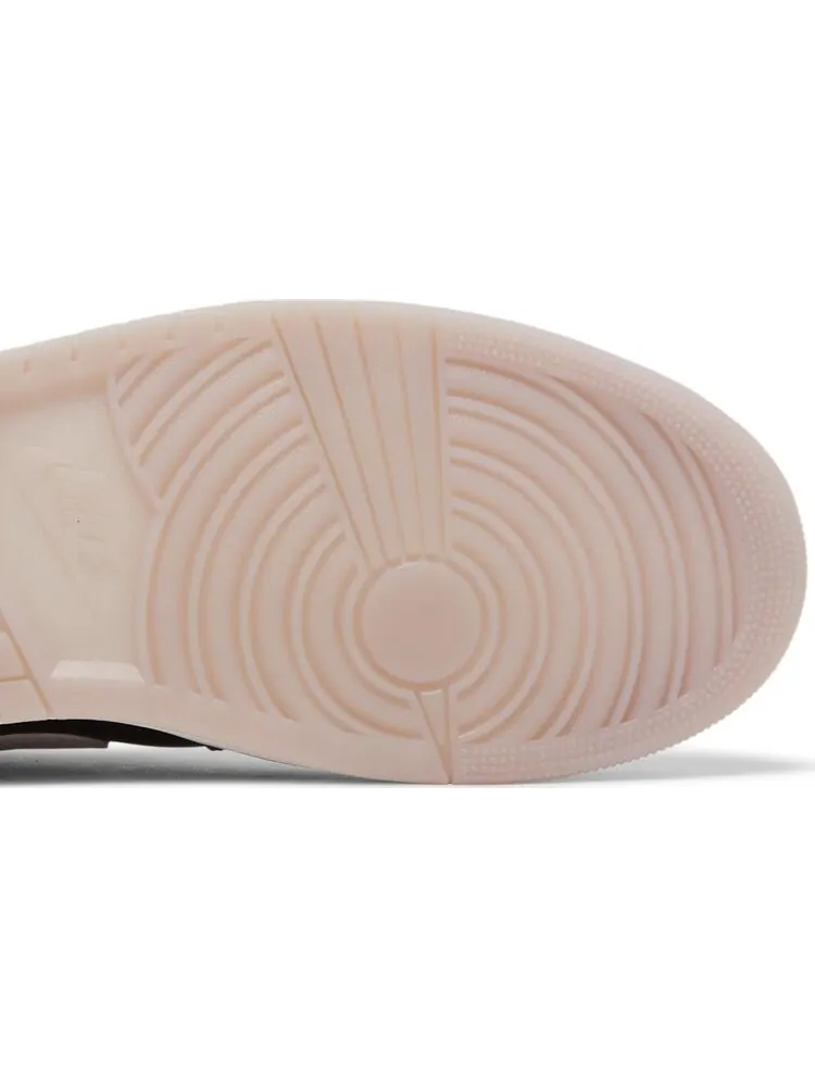 Кроссовки Air Jordan 1 Low SE Black Iced Lilac — изображение 5 из 8, черный