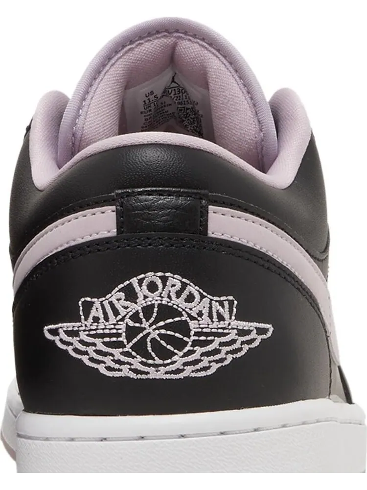 Кроссовки Air Jordan 1 Low SE Black Iced Lilac — изображение 7 из 8, черный