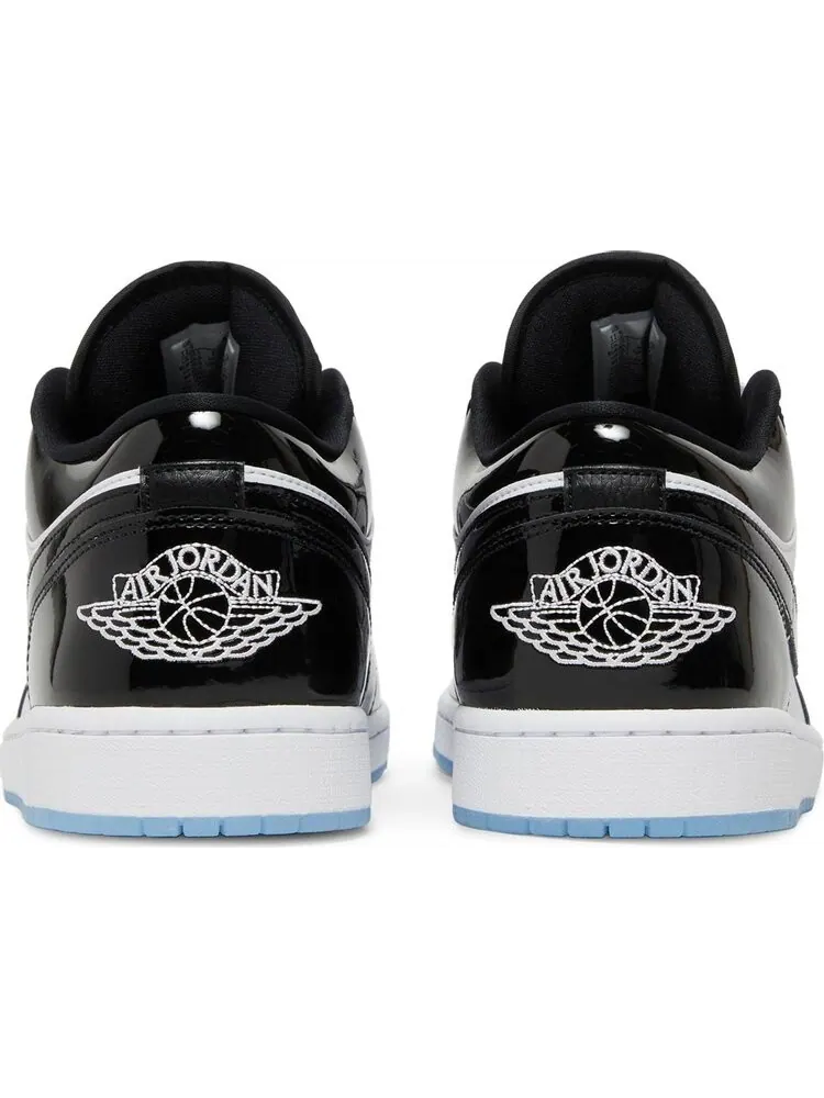Кроссовки Air Jordan 1 Low SE Concord, черные, из лаковой кожи — изображение 6 из 9, черный