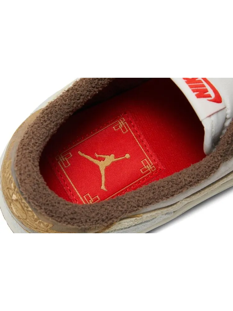 Кроссовки Air Jordan 1 Retro Low OG Year of the Rabbit — изображение 10 из 10, коричневый