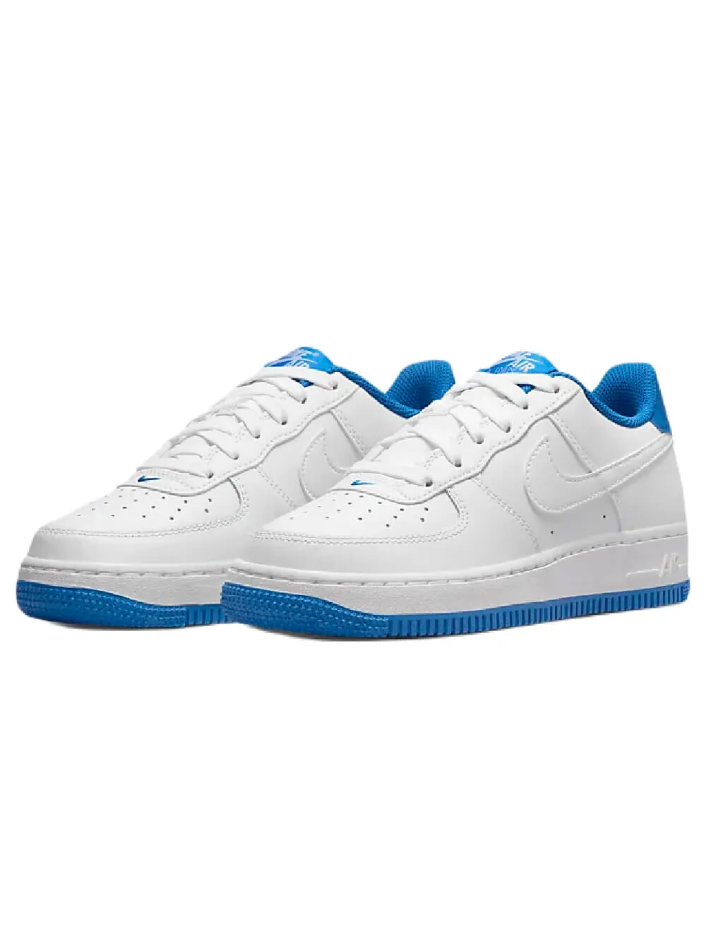 Кроссовки Nike Air Force 1 — изображение 2 из 8, белый/голубой