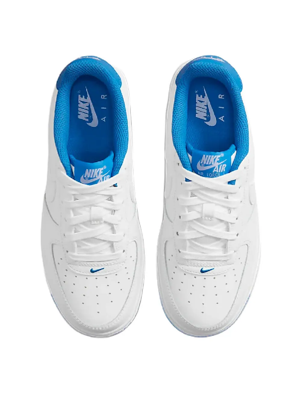 Кроссовки Nike Air Force 1 — изображение 3 из 8, белый/голубой