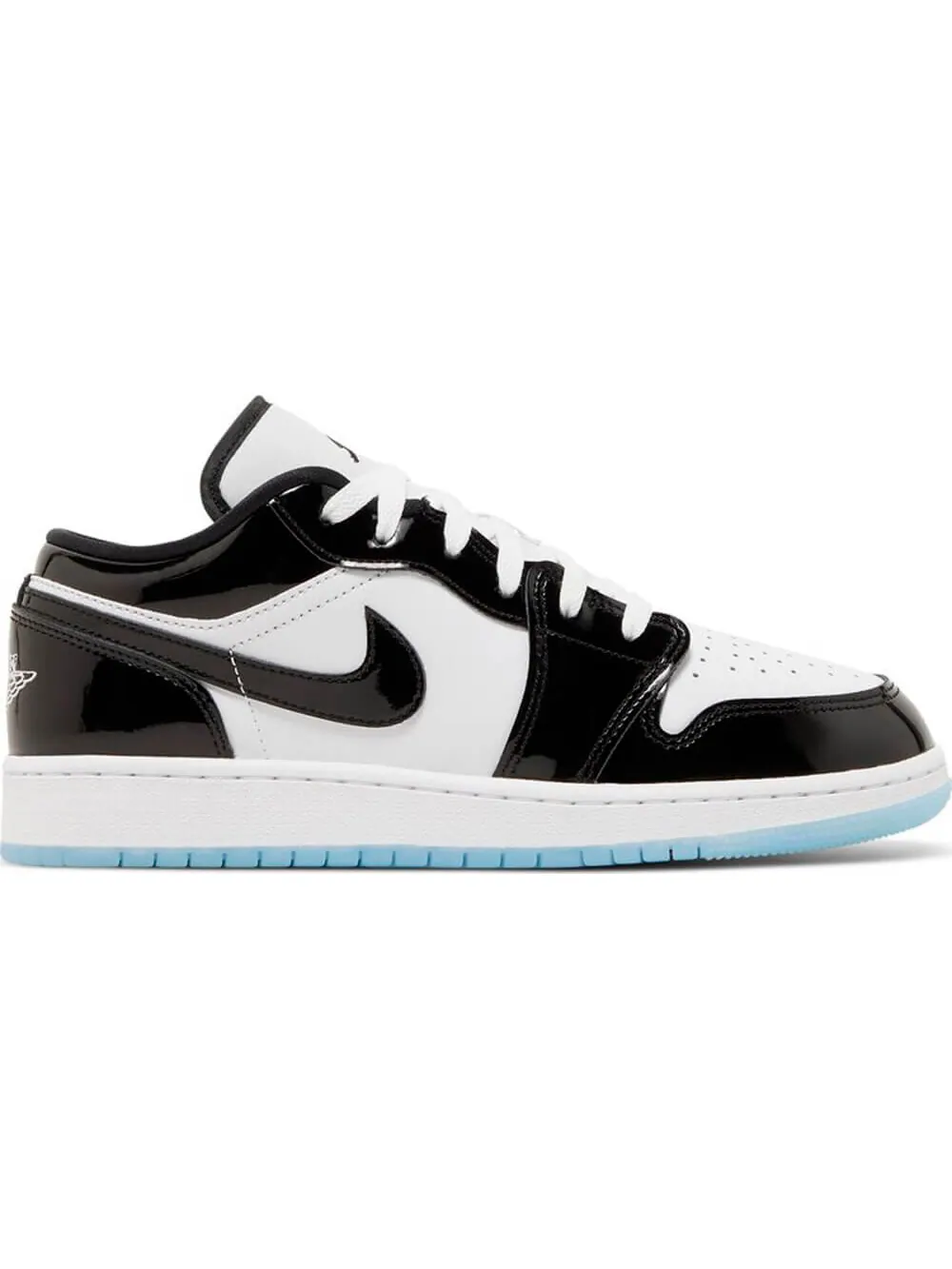 Кроссовки Air Jordan 1 Low SE GS 'Concord' — изображение 1 из 1, белый
