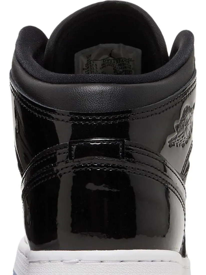 Кроссовки Air Jordan 1 Mid SE GS Space Jam — изображение 7 из 8, черный