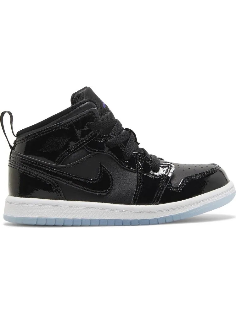 Кроссовки Air Jordan 1 Mid SE TD Space Jam — изображение 1 из 8, черный