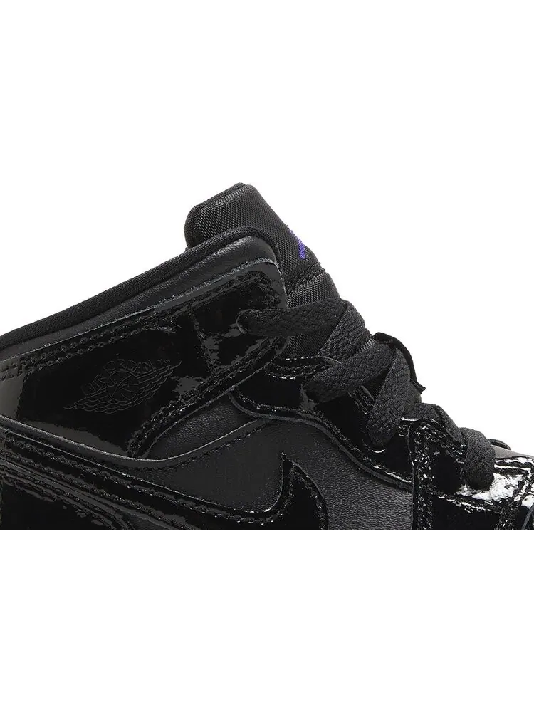 Кроссовки Air Jordan 1 Mid SE TD Space Jam — изображение 2 из 8, черный