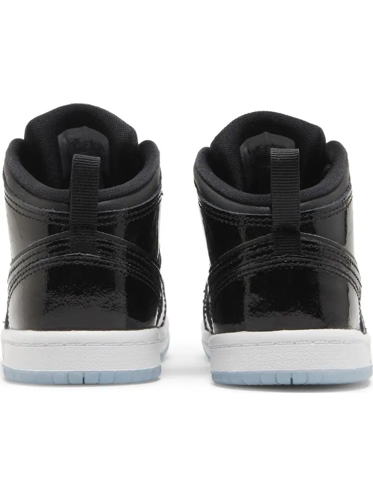 Кроссовки Air Jordan 1 Mid SE TD Space Jam — изображение 6 из 8, черный