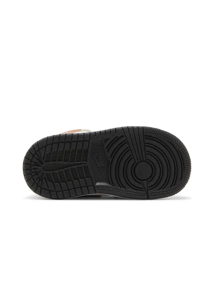 Кроссовки Air Jordan Air Jordan 1 Mid SE TD 'Orange Suede' — изображение 5 из 9