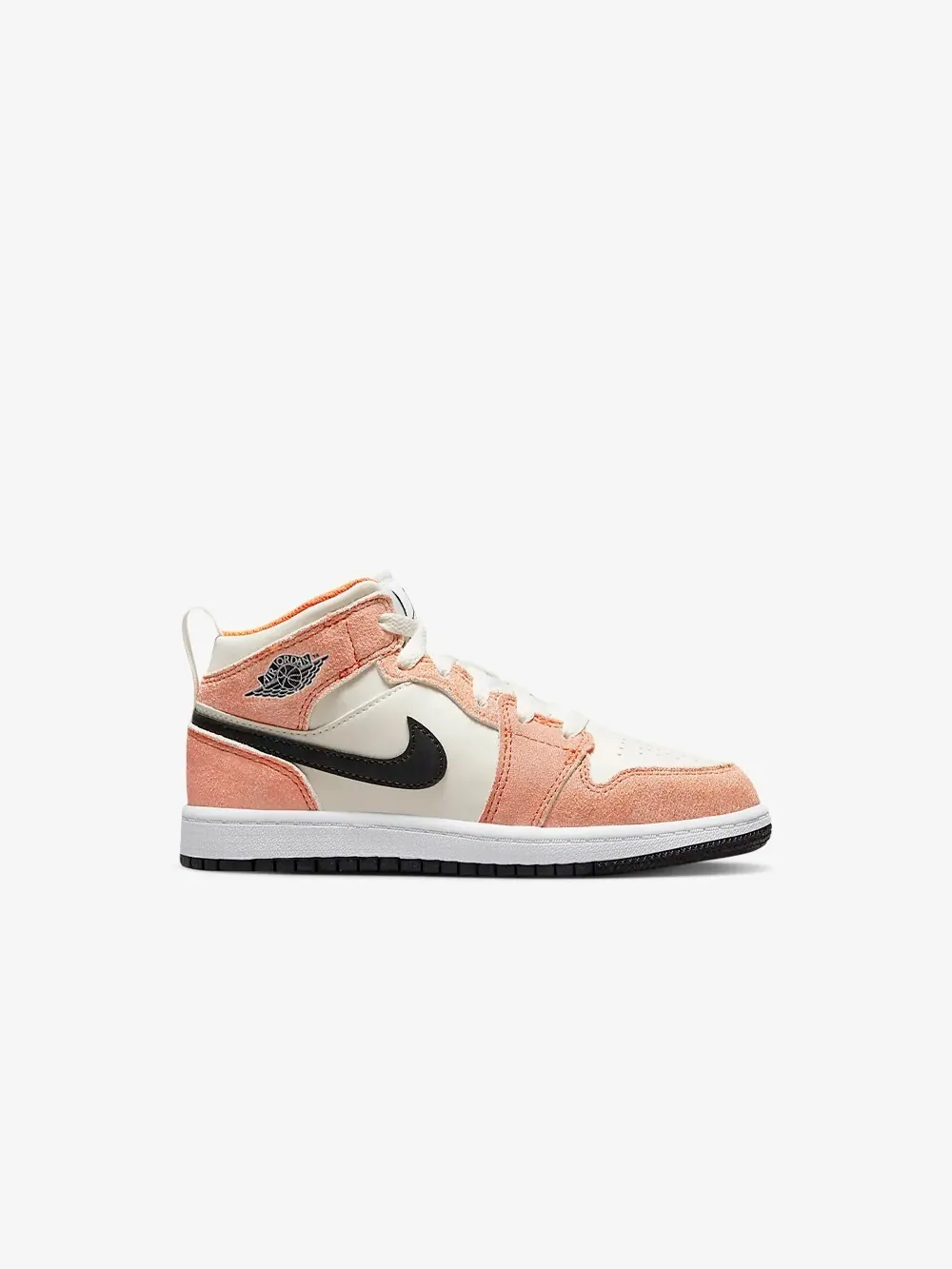 Кроссовки Air Jordan 1 Mid SE PS Orange Suede — изображение 1 из 4, оранжевый