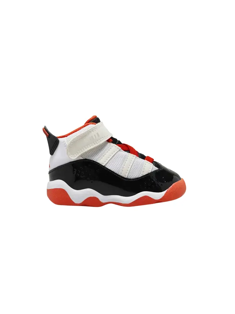 Кроссовки Jordan 6 Rings TD — изображение 1 из 1, белый черный оранжевый