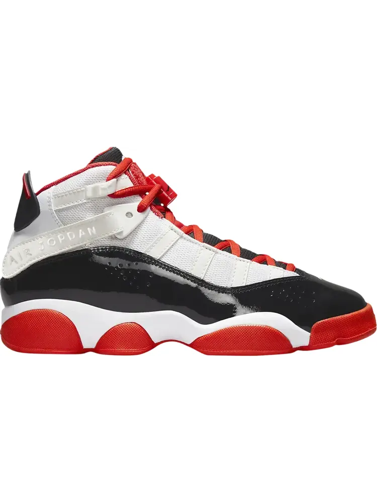 Кроссовки Jordan 6 Rings GS 'White Black Team Orange' — изображение 1 из 1, белый