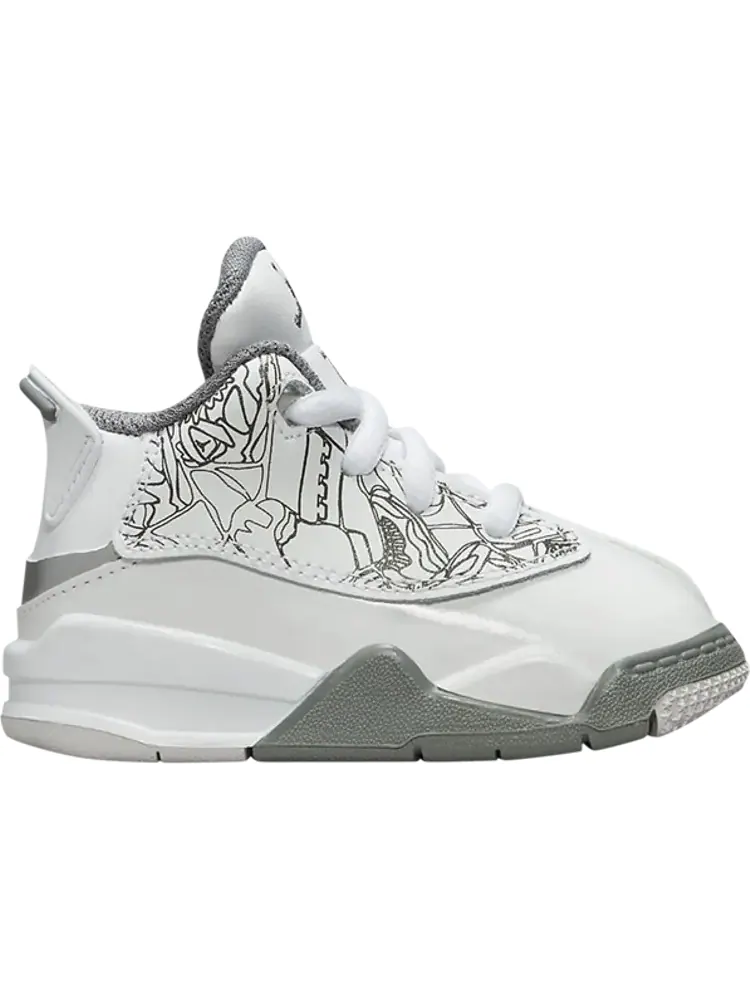 Кроссовки Jordan Dub Zero TD White Cool Grey — изображение 1 из 1, белый