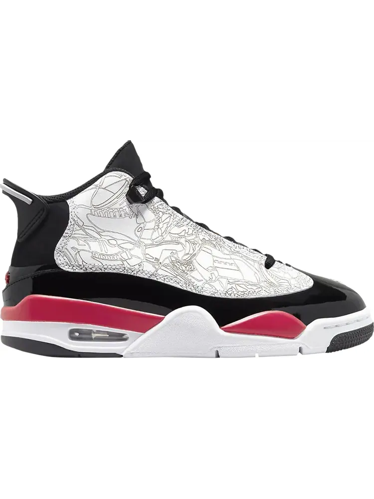 Кроссовки Jordan Dub Zero GS Fire Red — изображение 1 из 1, белый