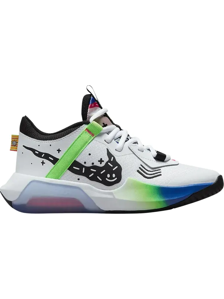 Кроссовки Nike Air Zoom Crossover GS 'Sprinkle Swoosh Print' — изображение 1 из 1, белый