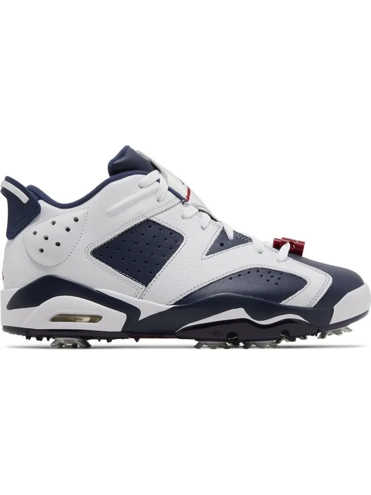 Кроссовки Air Jordan 6 Retro Low Golf 'Olympic' — изображение 1 из 4, синий