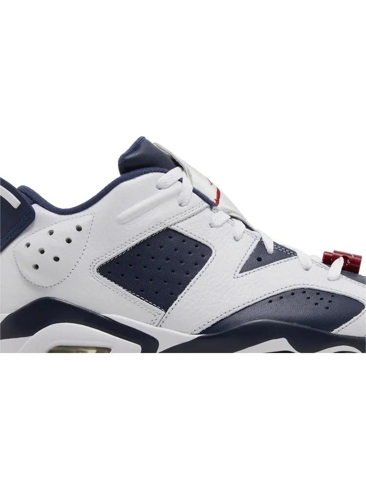 Кроссовки Air Jordan 6 Retro Low Golf 'Olympic' — изображение 2 из 4, синий