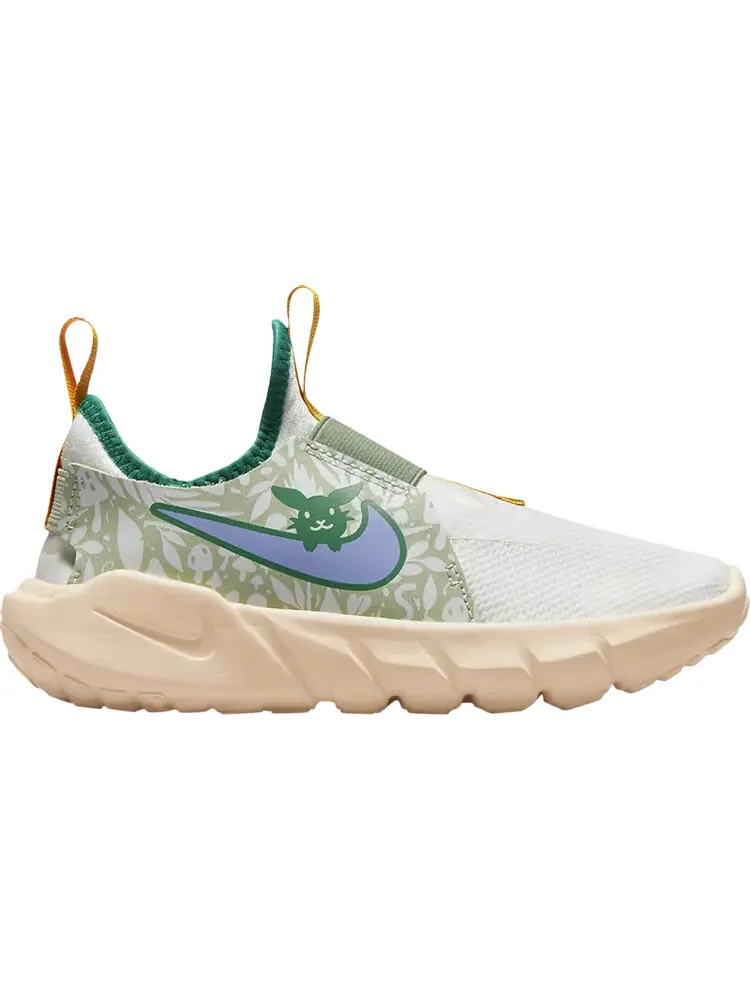 Кроссовки Nike Flex Runner 2 Lil PS 'Rabbit And Mushroom' — изображение 1 из 1, белый