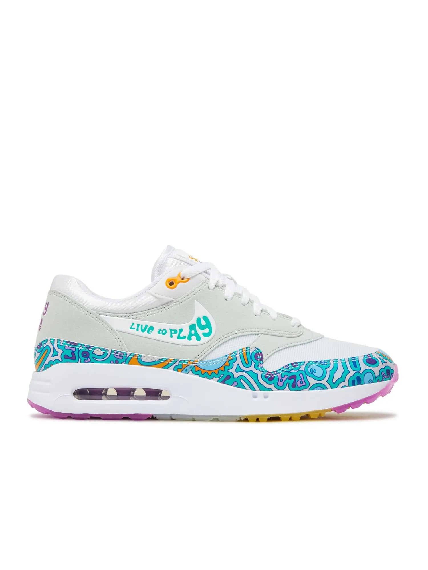 Кроссовки Nike Air Max 1 '86 Og Golf 'Big Bubble - Live To Play, Play To Live' — изображение 1 из 4, белый
