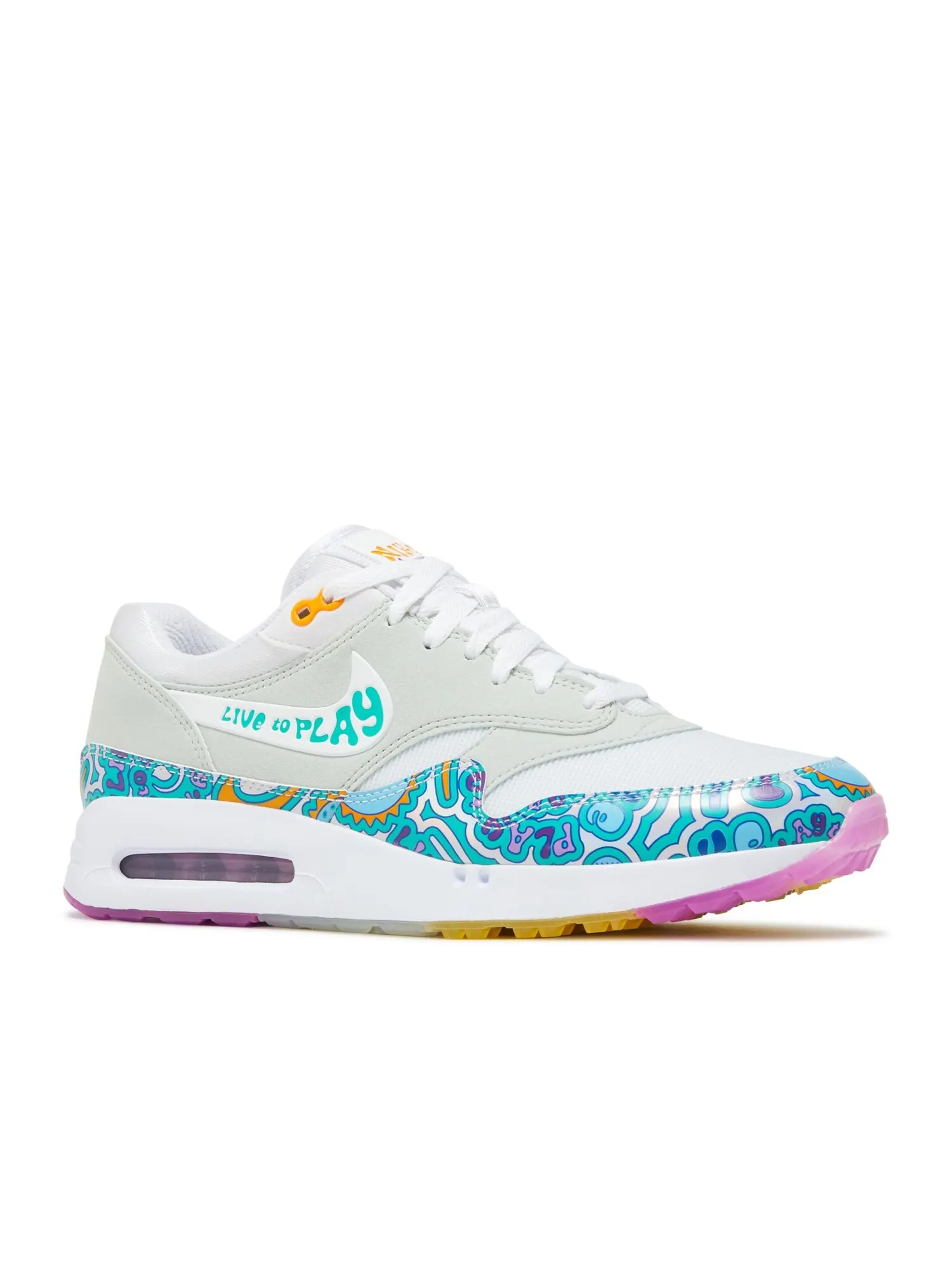 Кроссовки Nike Air Max 1 '86 Og Golf 'Big Bubble - Live To Play, Play To Live' — изображение 2 из 4, белый