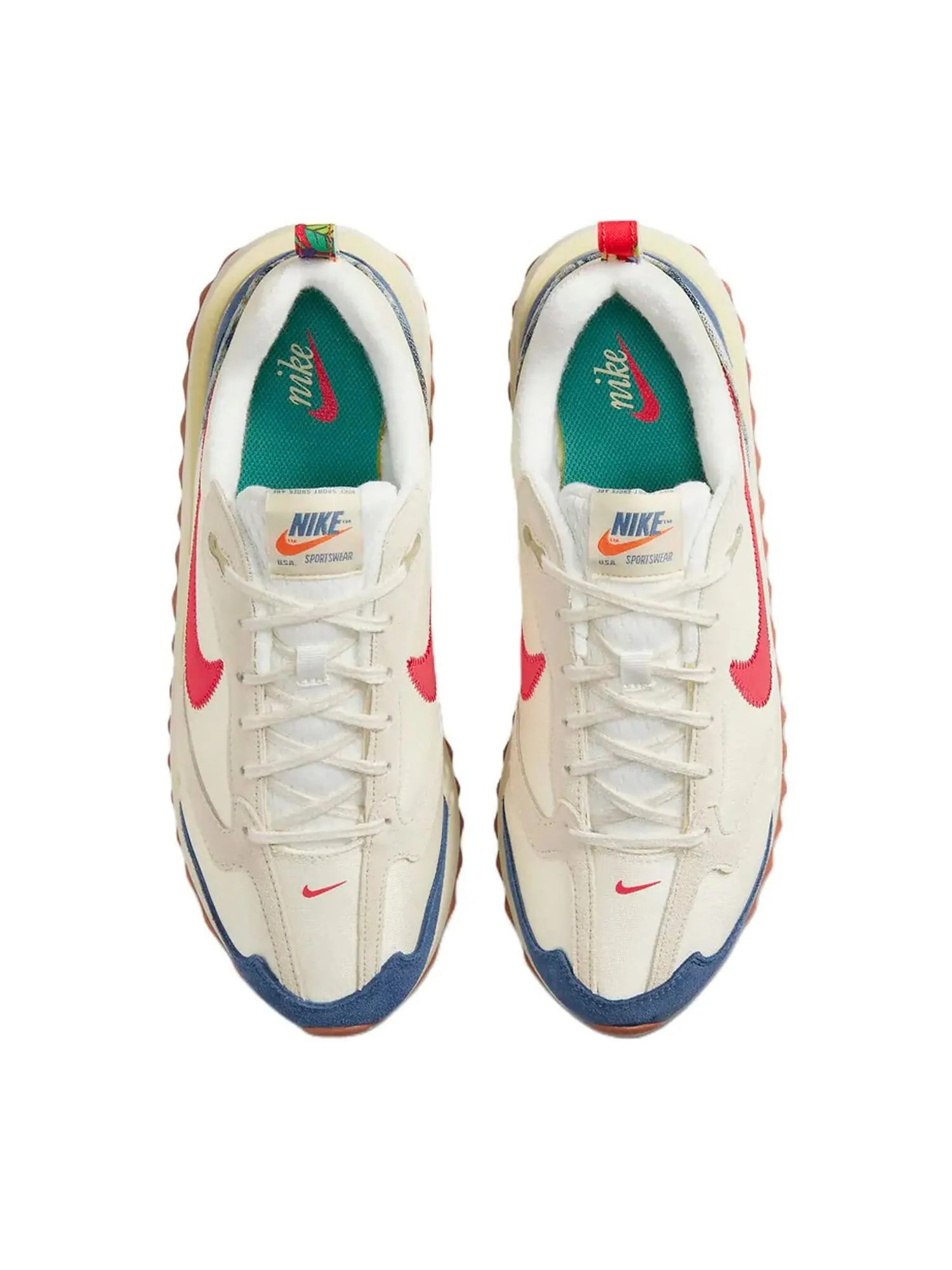 Кроссовки Nike Air Max Dawn — изображение 3 из 4, белый/мультиколор