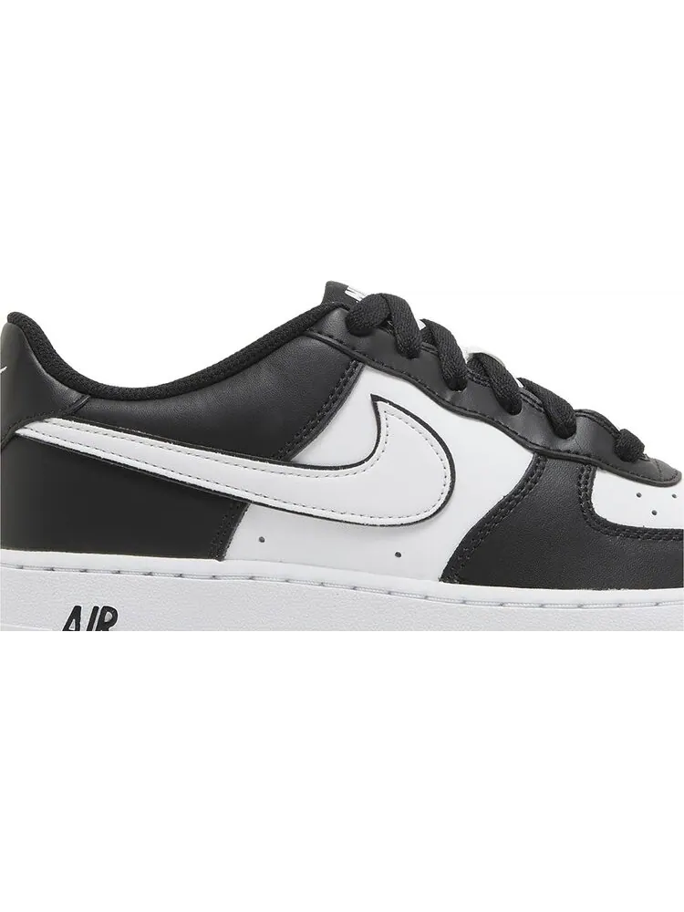 Кроссовки Air Force 1 '07 GS 'Panda' — изображение 2 из 4, черный