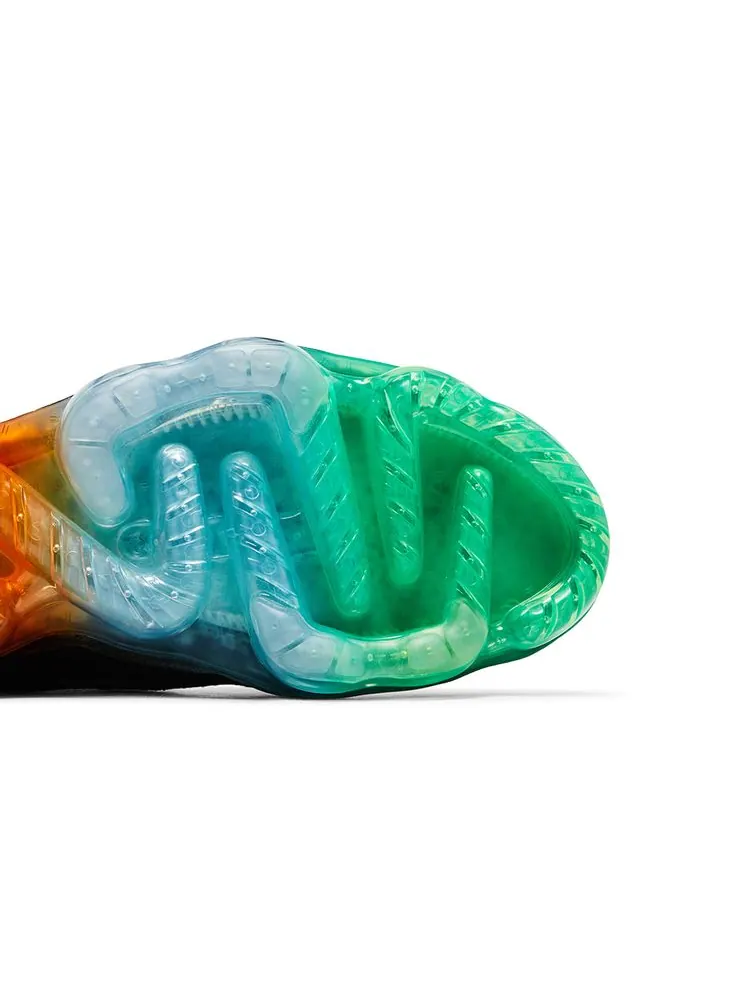 Кроссовки Air VaporMax 2023 Flyknit 'Black Green Strike Curry' — изображение 5 из 8, черный зеленый