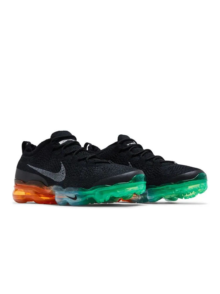 Кроссовки Air VaporMax 2023 Flyknit 'Black Green Strike Curry' — изображение 8 из 8, черный зеленый