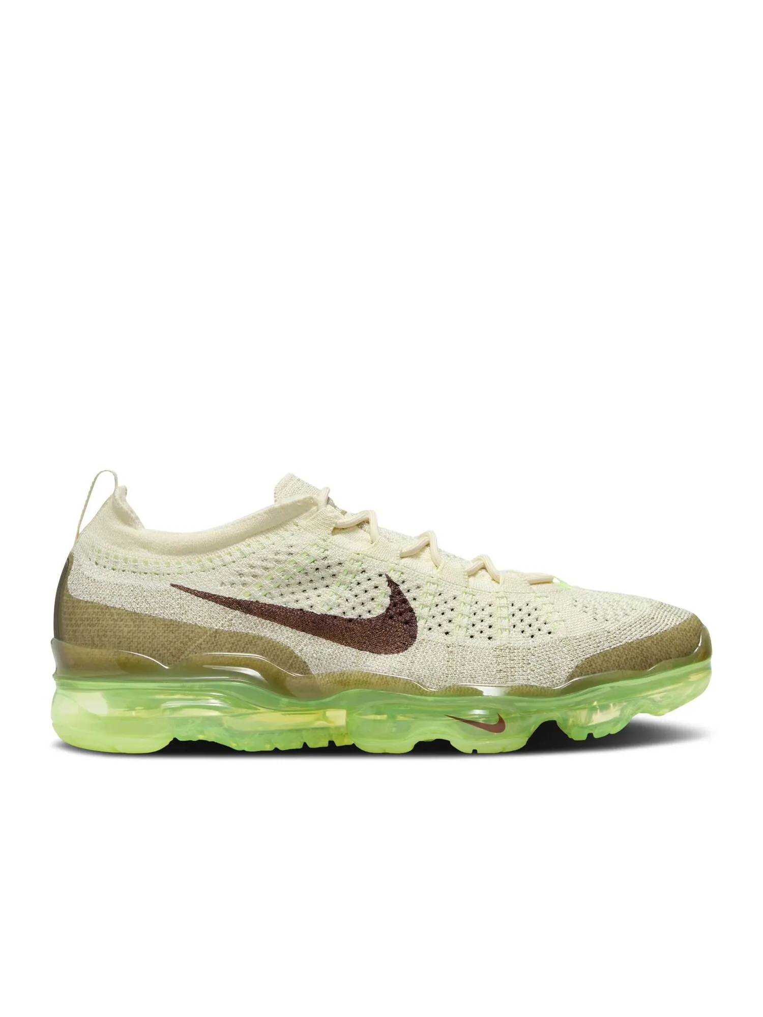 Кроссовки Nike Air Vapormax 2023 Flyknit 'Coconut Milk Neutral Olive' — изображение 1 из 1, бежевый