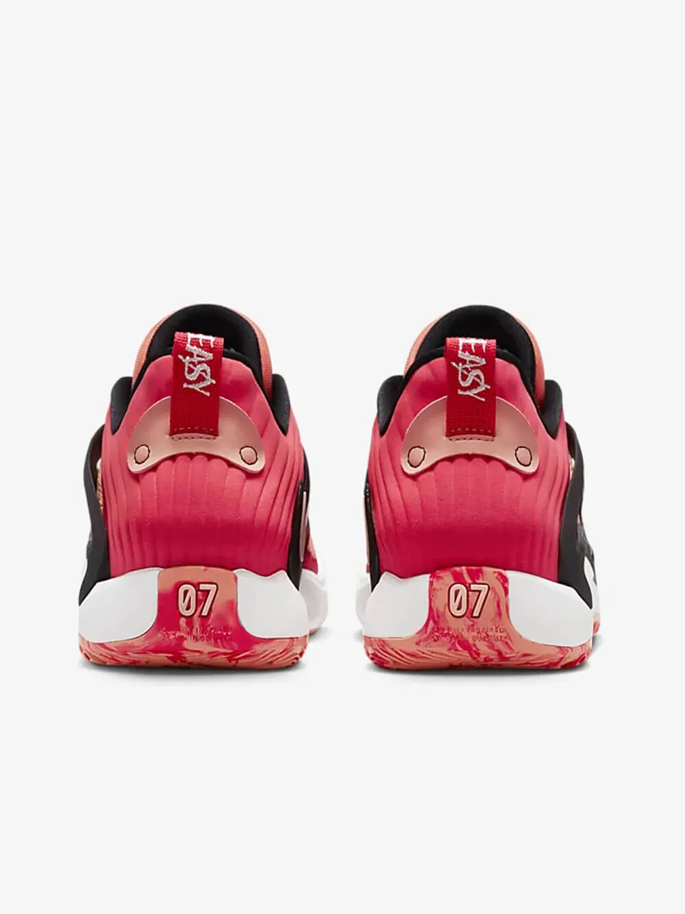 Баскетбольные кроссовки Nike KD15 — изображение 4 из 8, коралловый/оранжевый