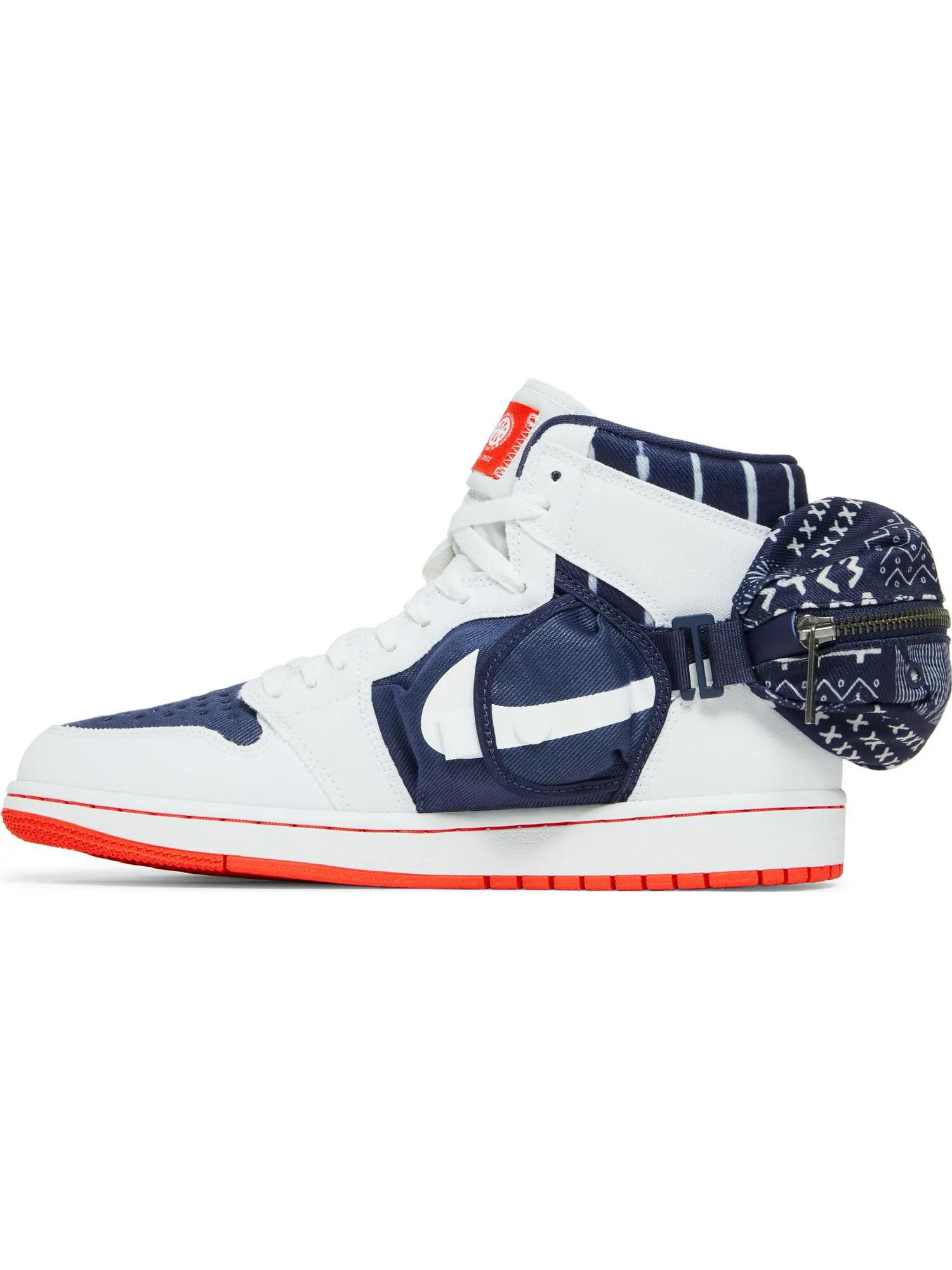 Кроссовки Nike Air Jordan 1 Retro High OG Utility — изображение 2 из 5, белый