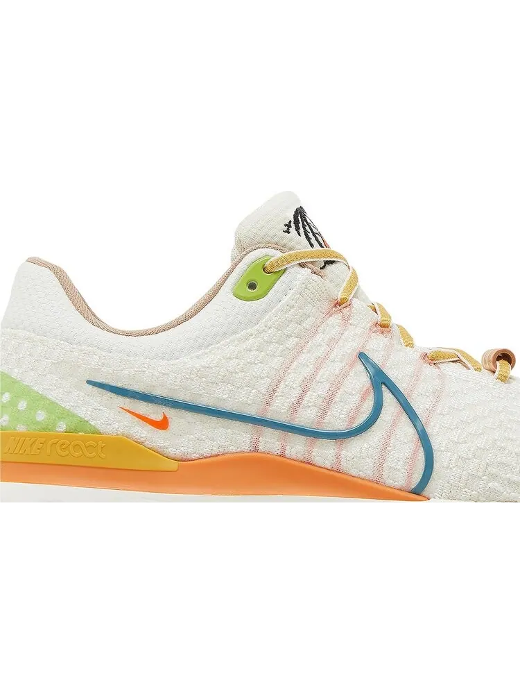 Кроссовки Nike React Infinity Run Flyknit 3 'Sail Hot Curry' — изображение 2 из 8, белый