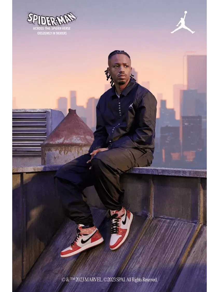 Кроссовки Marvel x Air Jordan 1 'Spider-Man: Across the Spider-Verse' Next Chapter — изображение 7 из 11