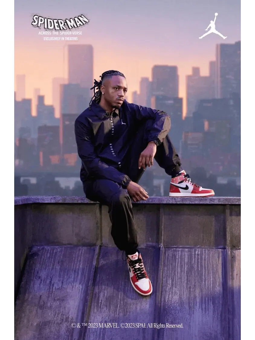 Кроссовки Marvel x Air Jordan 1 'Spider-Man: Across the Spider-Verse' Next Chapter — изображение 8 из 11