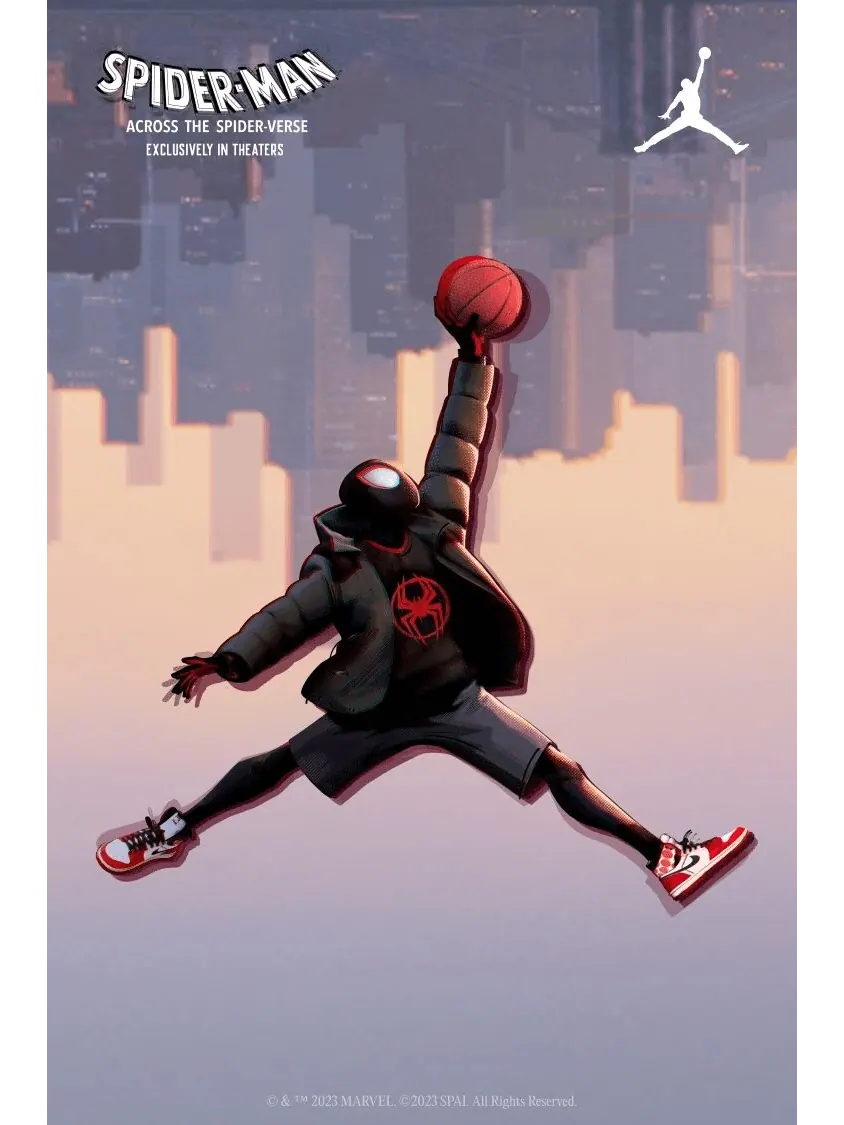 Кроссовки Marvel x Air Jordan 1 'Spider-Man: Across the Spider-Verse' Next Chapter — изображение 9 из 11