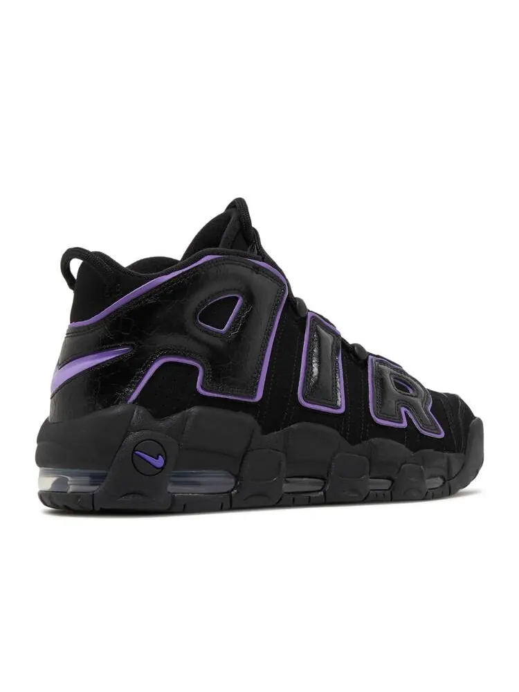 Кроссовки Nike Air More Uptempo ‘96 ’Black Action Grape' — изображение 3 из 4, черный
