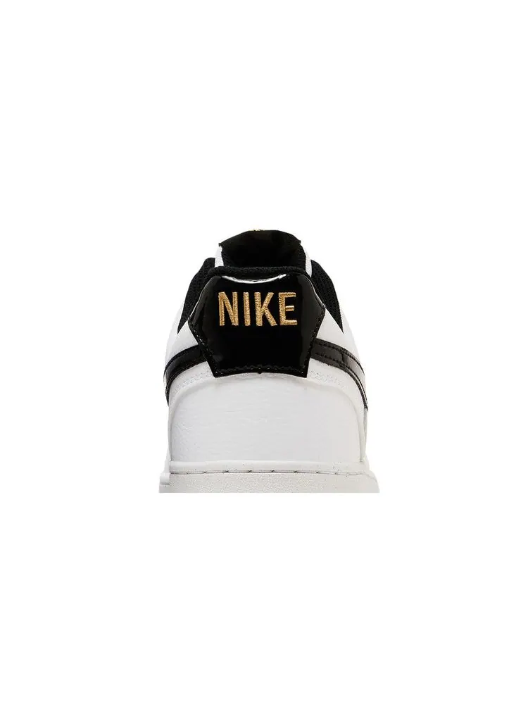 Кроссовки Nike Court Vision Low 'White Black Metallic Gold' — изображение 8 из 9