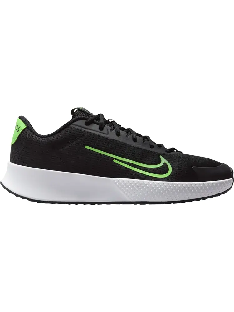 Кроссовки NikeCourt Vapor Lite 2 HC 'Black Poison Green' — изображение 1 из 1, черный