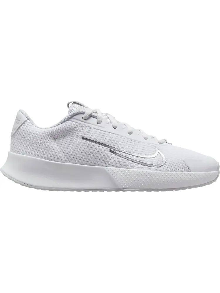 Кроссовки Wmns NikeCourt Vapor Lite 2 HC 'White Metallic Silver' — изображение 1 из 1, белый