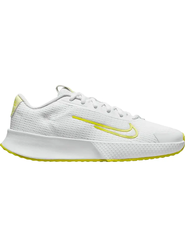 Кроссовки Wmns NikeCourt Vapor Lite 2 HC 'White High Voltage' — изображение 1 из 1, белый