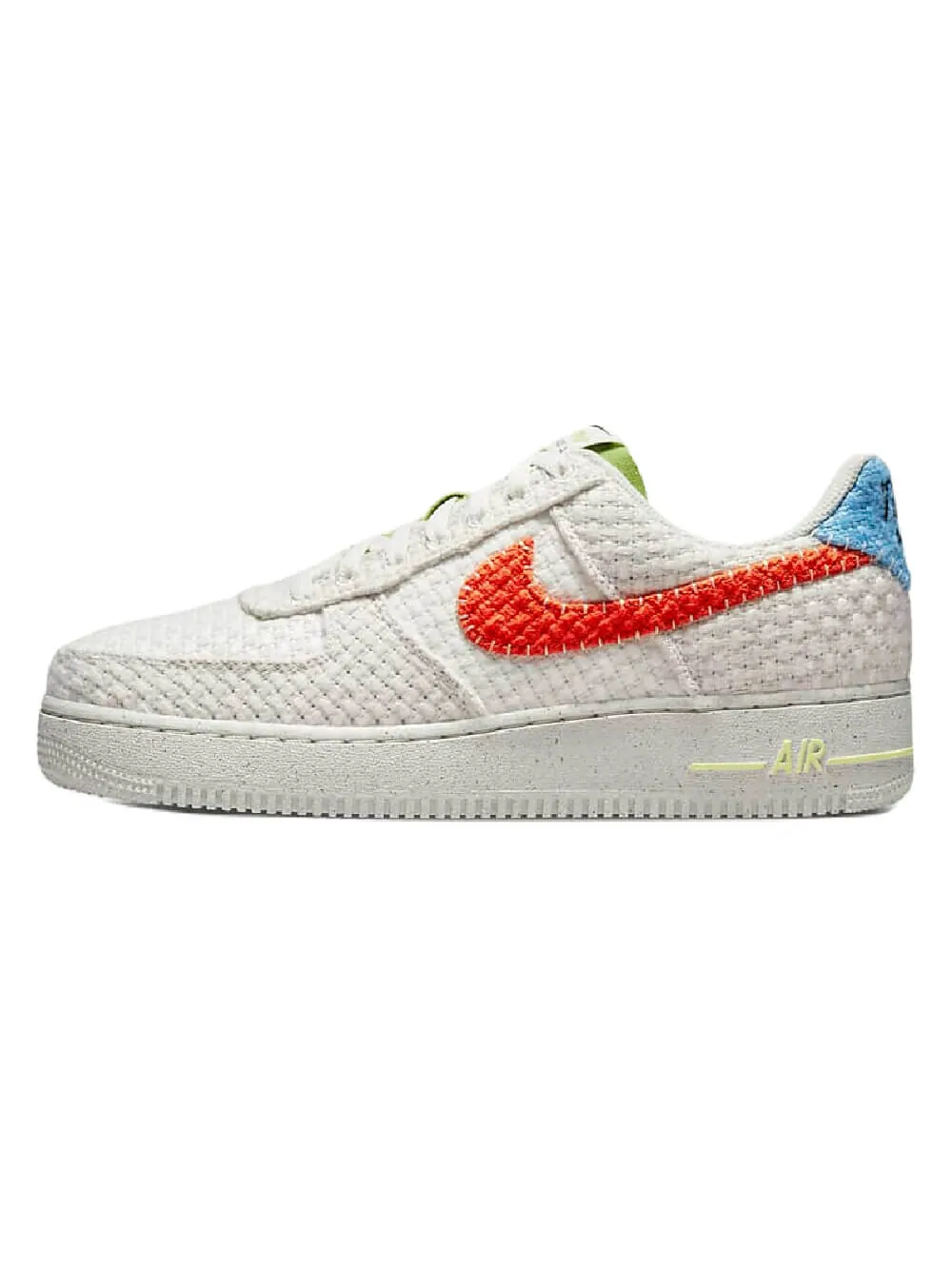 Кроссовки Nike Air Force 1 07 Next Nature — изображение 1 из 8, белый/голубой/красный