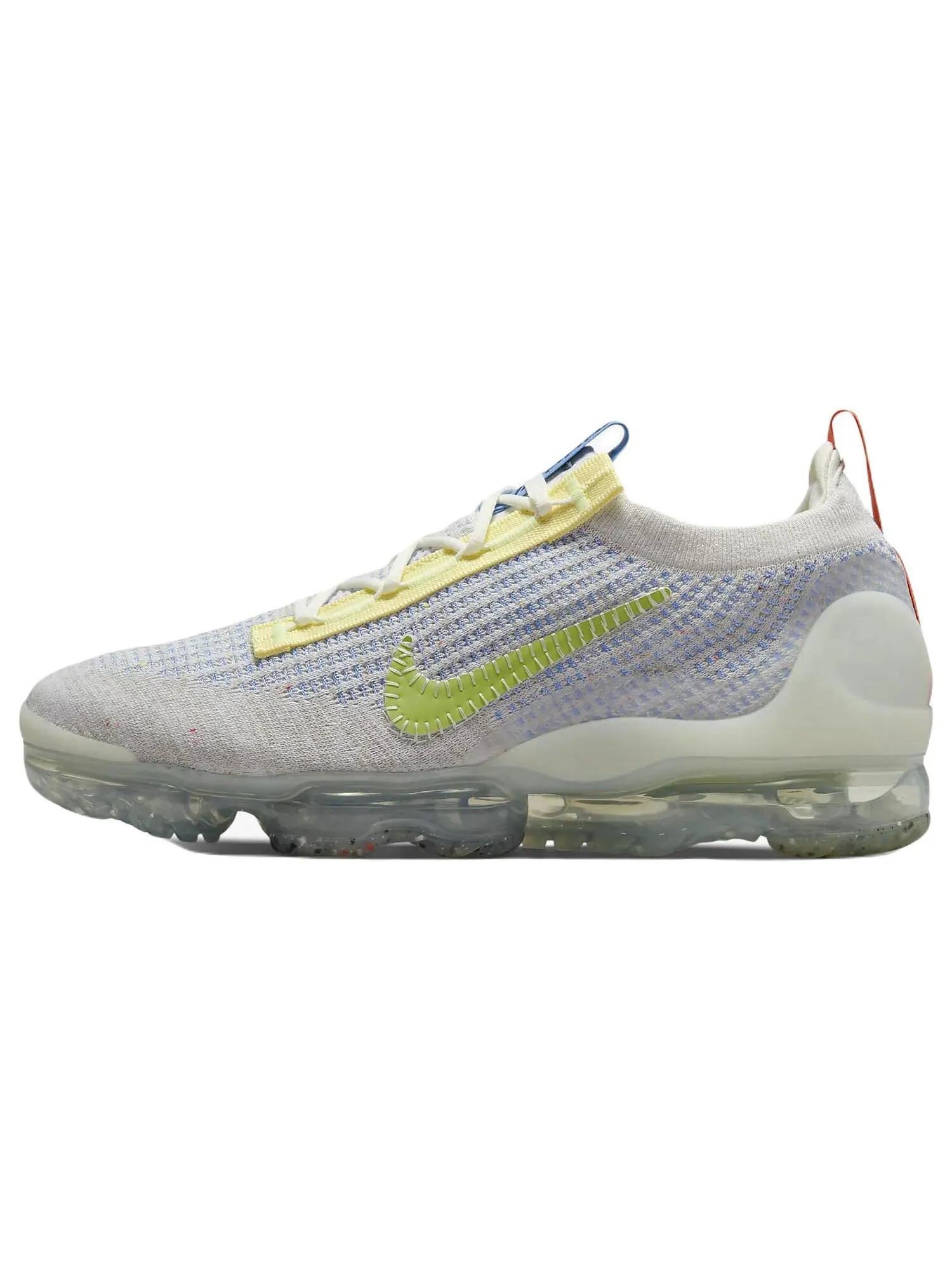 Кроссовки Nike Air VaporMax 2021 FK — изображение 1 из 6, бежевый/синий/зеленый