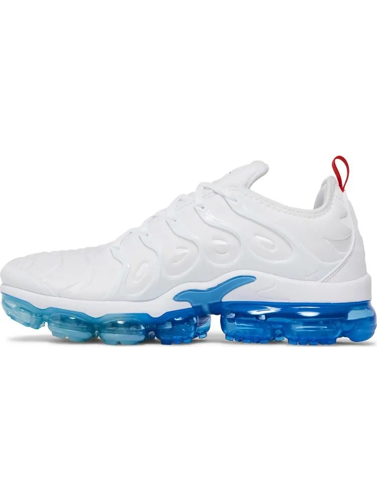 Кроссовки Nike Air VaporMax Plus 'White University Blue' — изображение 3 из 8, белый
