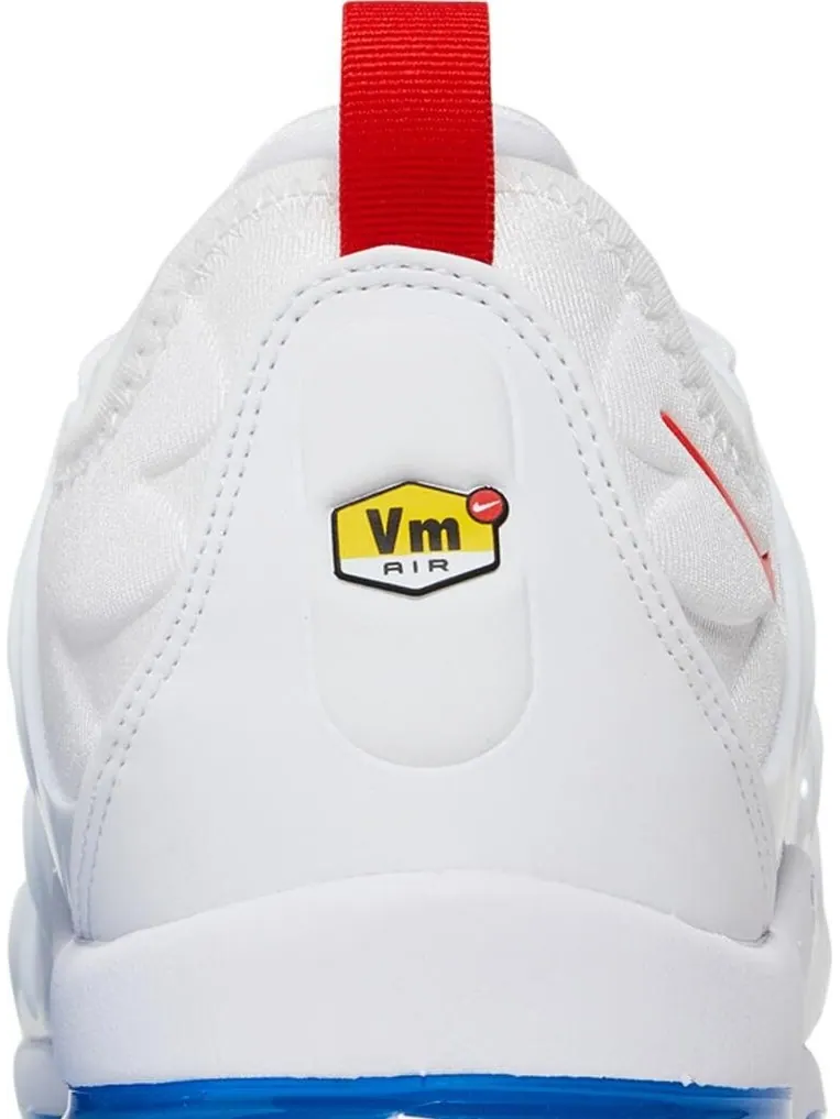 Кроссовки Nike Air VaporMax Plus 'White University Blue' — изображение 7 из 8, белый