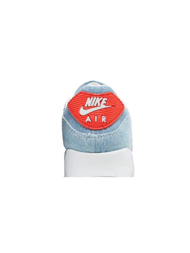 Кроссовки Nike Air Max 90 'Denim' — изображение 8 из 9, мульти-/красный/белый