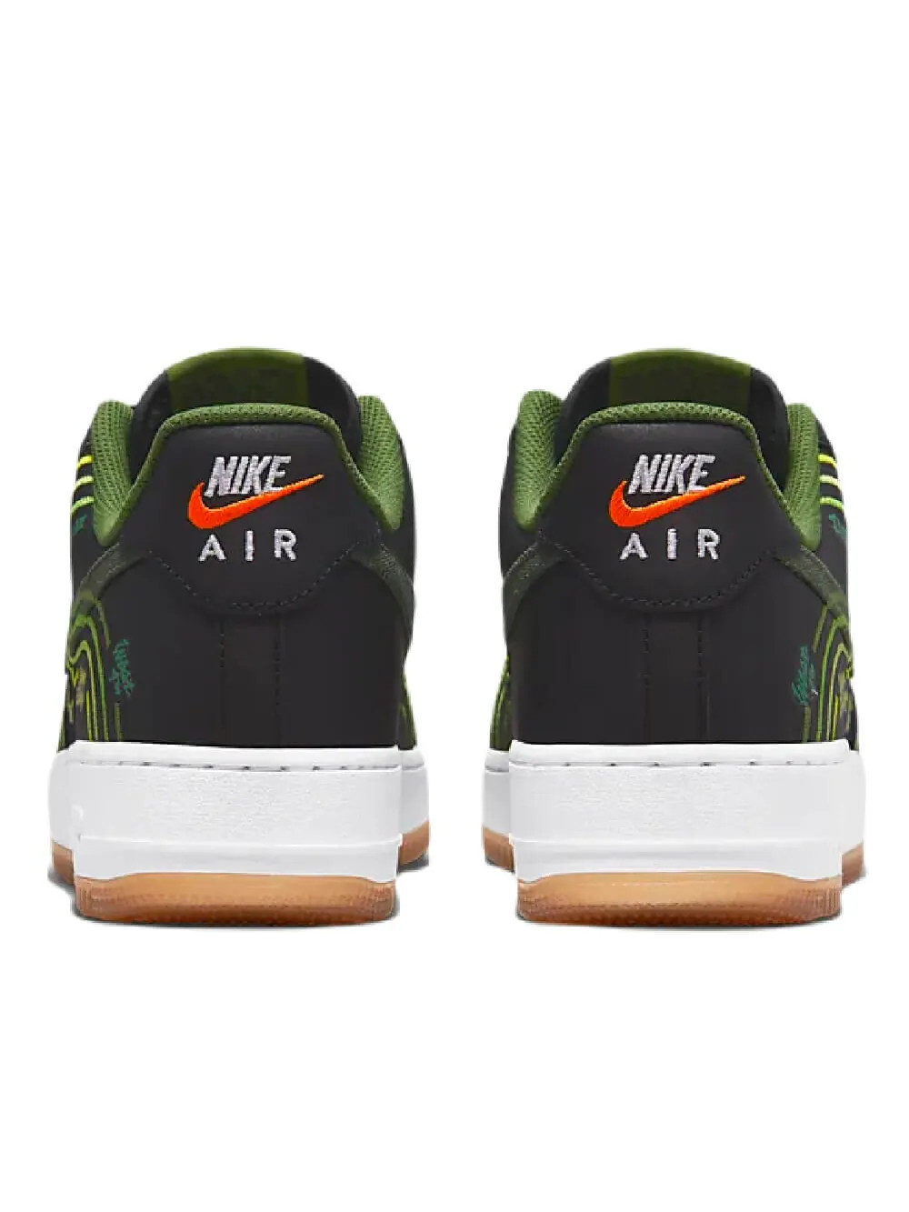 Кроссовки Nike Air Force 1 07 LV8 — изображение 4 из 9, черный/белый