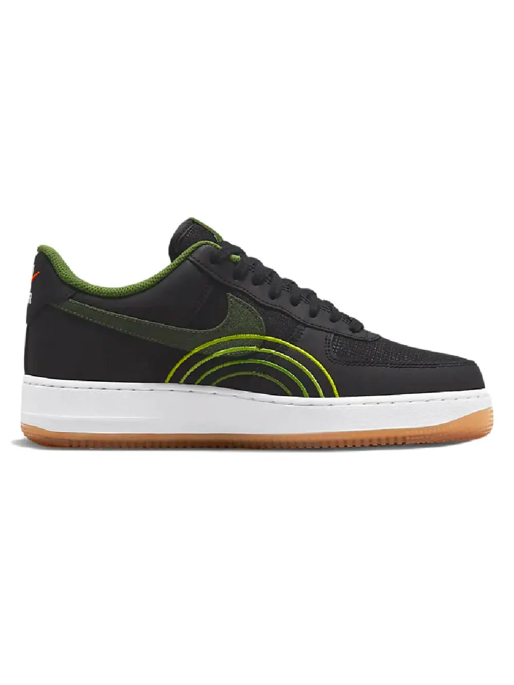 Кроссовки Nike Air Force 1 07 LV8 — изображение 5 из 9, черный/белый