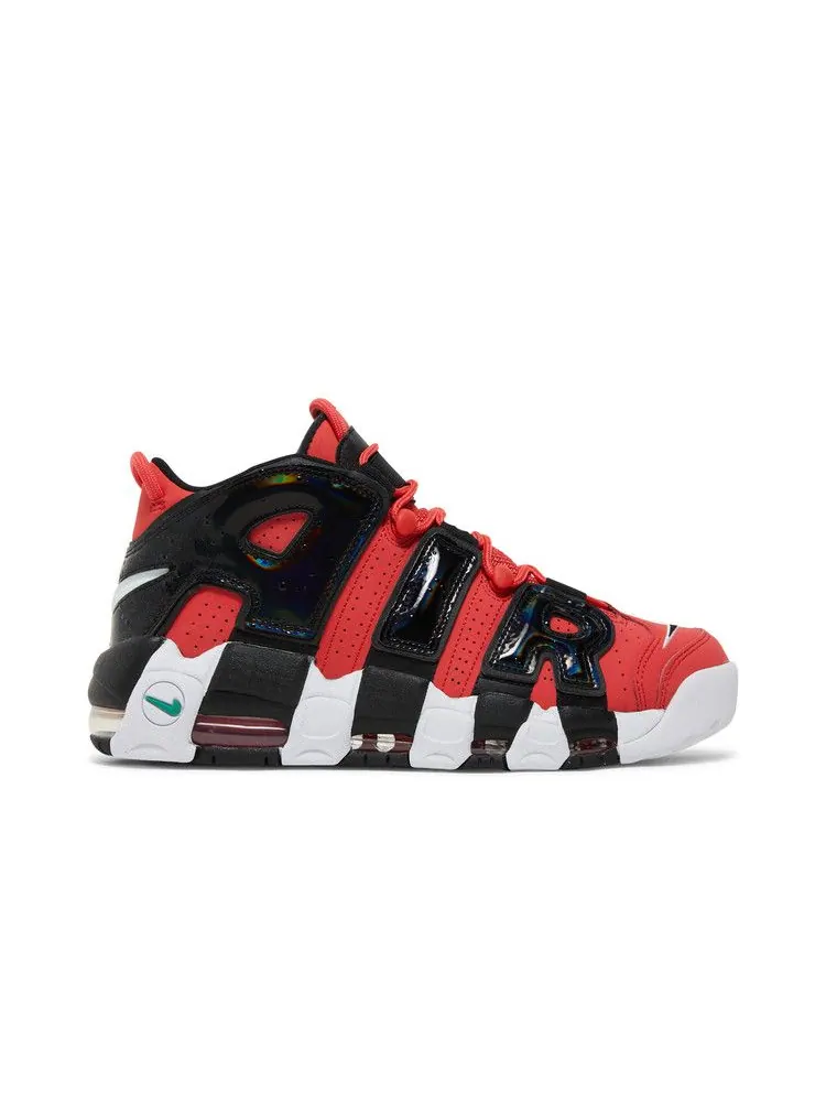Кроссовки Nike Air More Uptempo 'I Got Next' — изображение 2 из 9, черный/белый/зеленый
