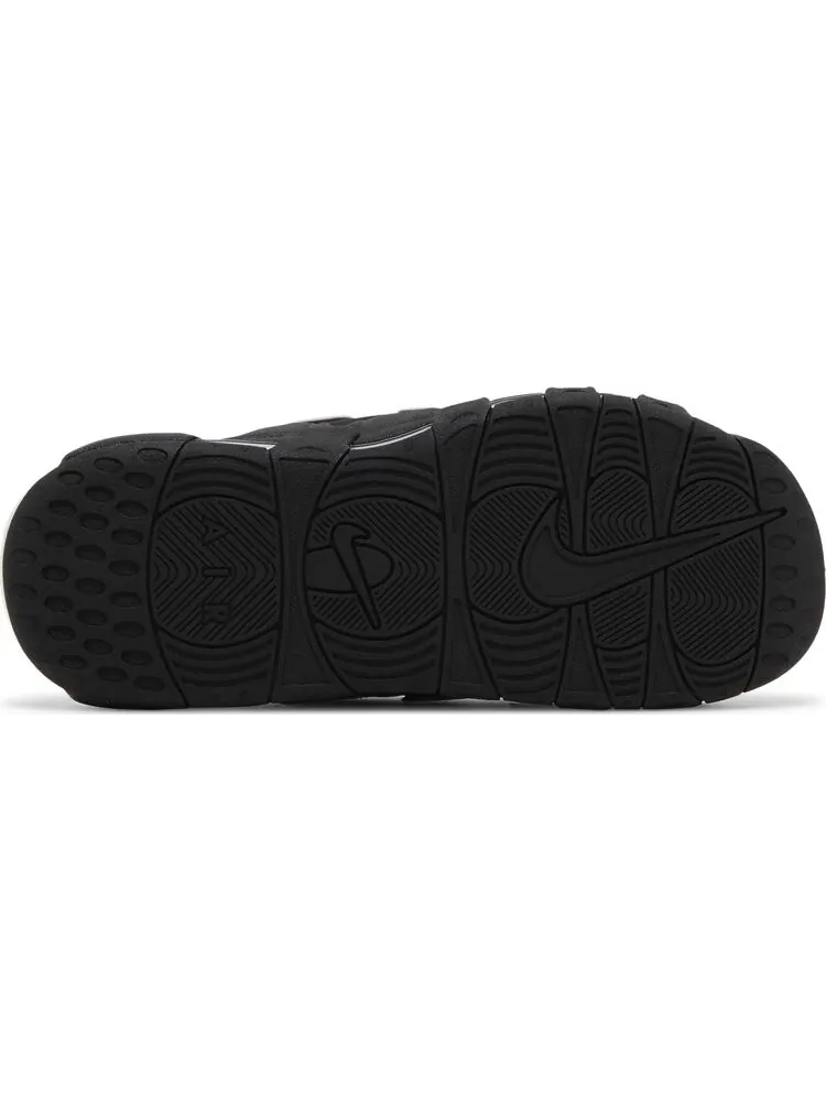 Кроссовки Air More Uptempo Slide 'Black - Grey Sole' — изображение 4 из 4, черный