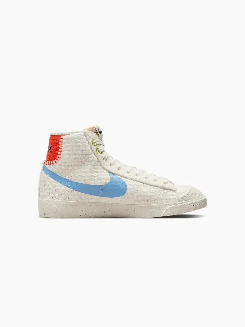 Кеды Nike Blazer Mid '77 Next Nature — изображение 3 из 5, белый/мультиколор
